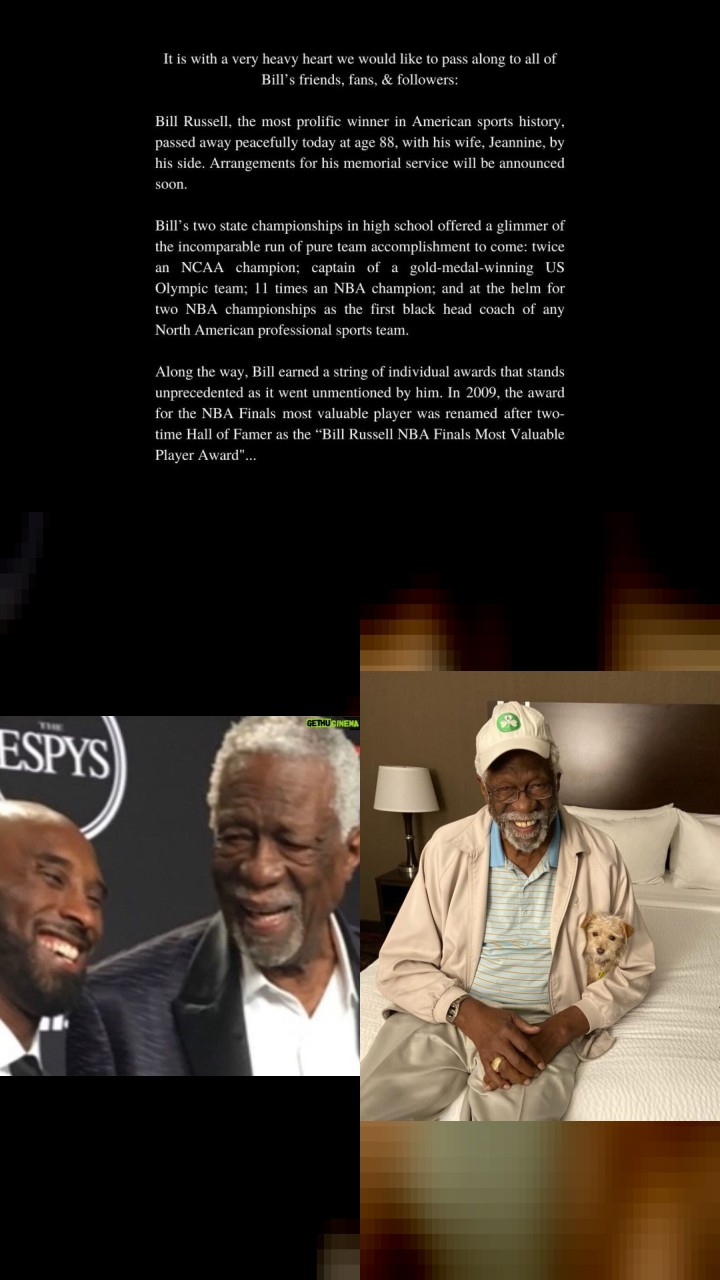 10 Breathtaking Instagram Photos of Bill Russell