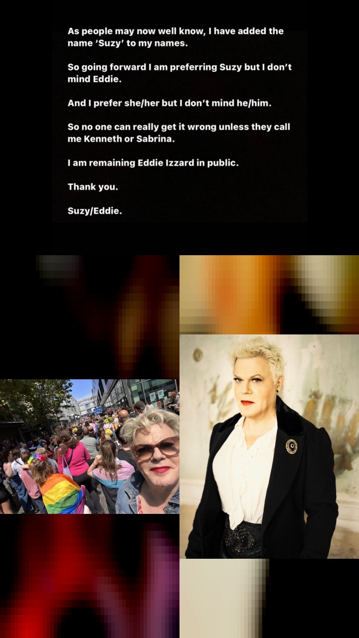 10 Times Eddie Izzard's Instagram Photos Were Unforgettable