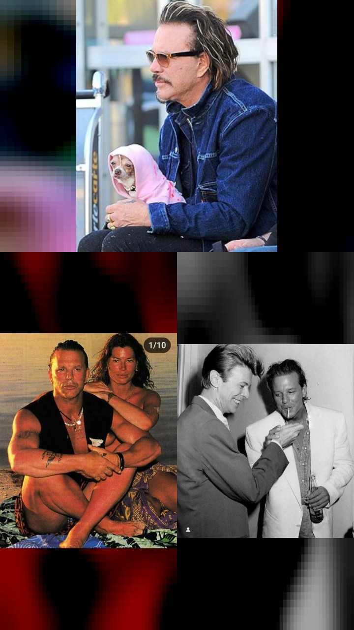 The Top 10 Most Popular Instagram Photos of Mickey Rourke