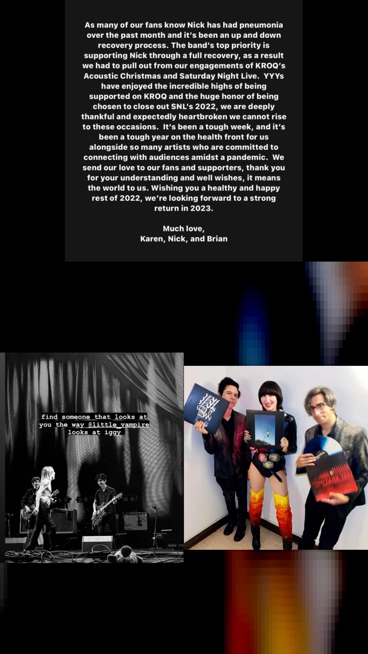 Top 10: Nick Zinner's Most Iconic Instagram Photos