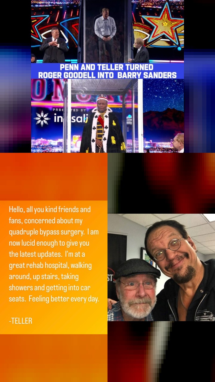 Penn Jillette’s Instagram: 10 Most Liked Photos