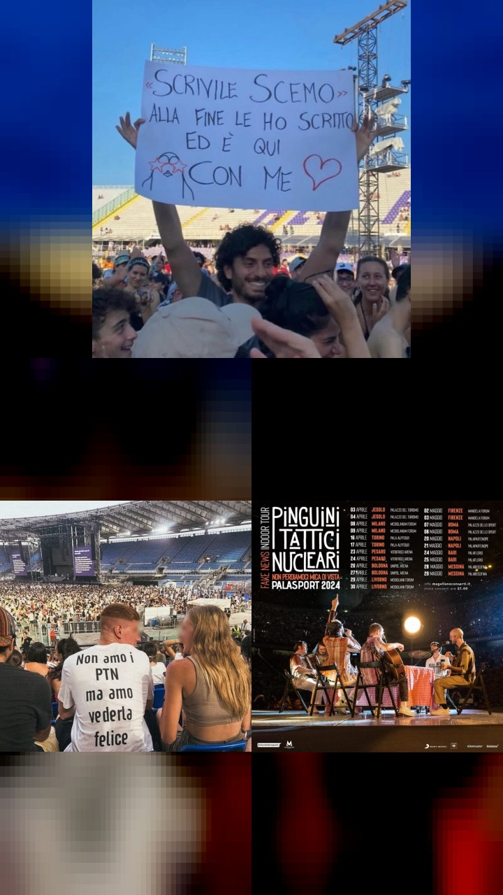 10 Iconic Instagram Photos of Pinguini Tattici Nucleari