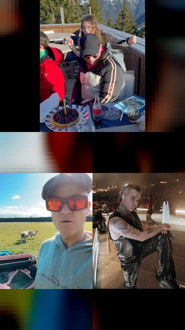 10 Stunning Instagram Photos of Robbie Williams