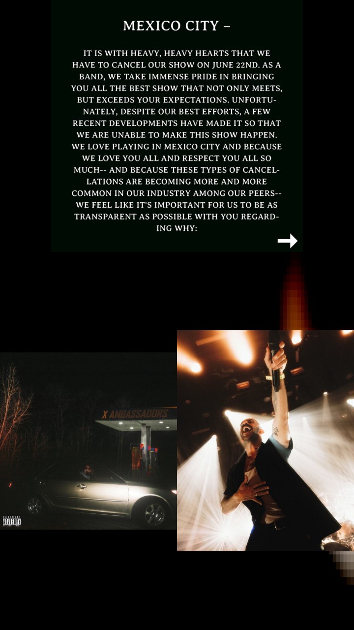X Ambassadors's 10 Most Loved Instagram Moments