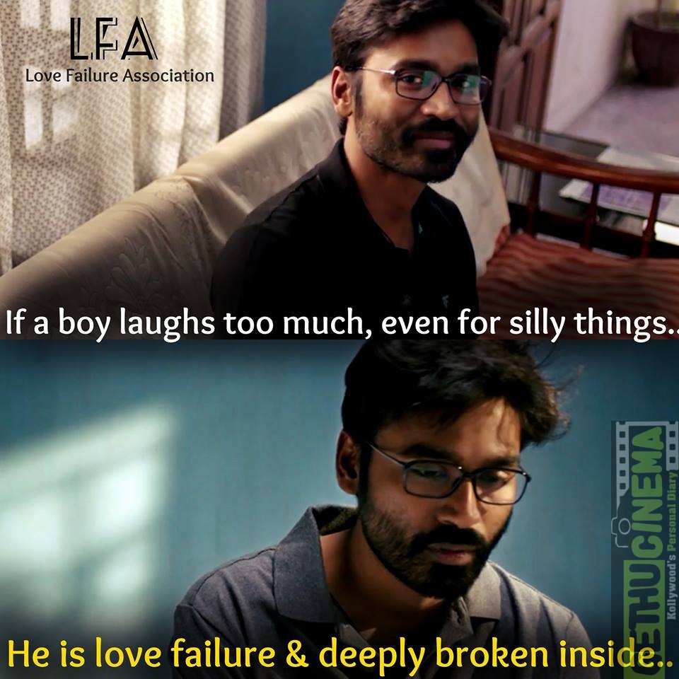 New memes With Tamil Movies Love Failure Association & Love Quotes