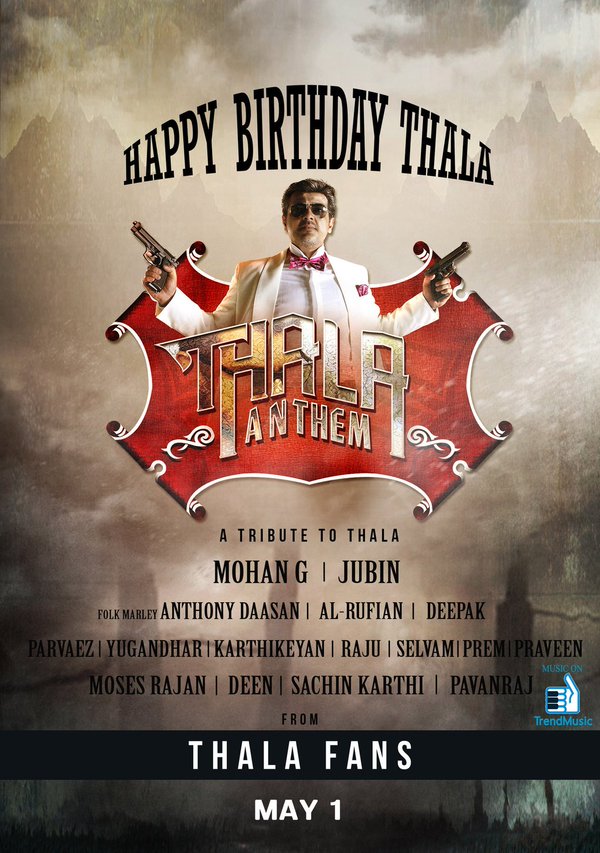 Thala Anthem Official HD Posters