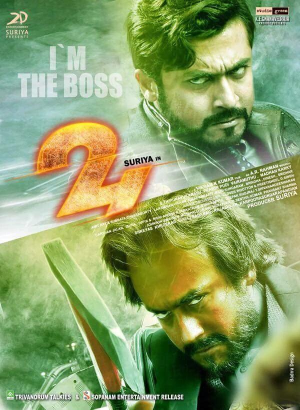 24 Movie Latest HD Posters | Suriya, Samantha