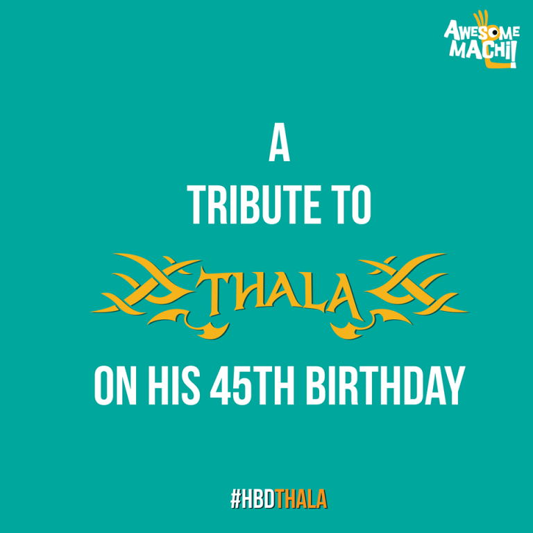 Thala Birthday Special Tribute Gallery | Source Awesome Machi