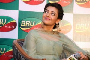 Actress Kajal Aggarwal Bru Coffee Meet Event Gallery
