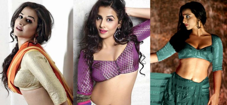 Actress Vidya Balan Latest Hot Saree Gallery