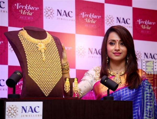 Trisha Krishnan launches NAC Jewellers Necklace Mela Festival Gallery