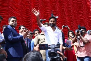 Dhanush inaugurates Prince Jewellery Showroom in Coimbatore Gallery