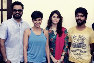 Adangathey Tamil Movie Poojai Gallery