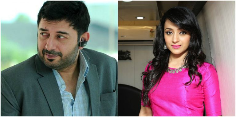 Trisha signs after Arvind Swamy in con movie sequel