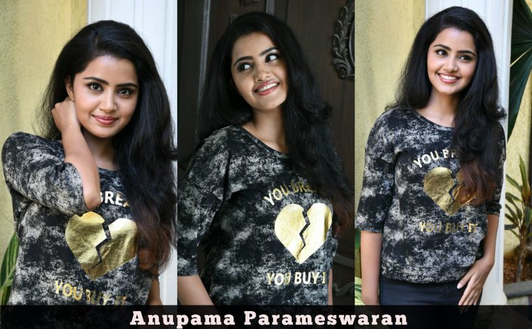 Actress Anupama Parameswaran Photo Shoot Stills