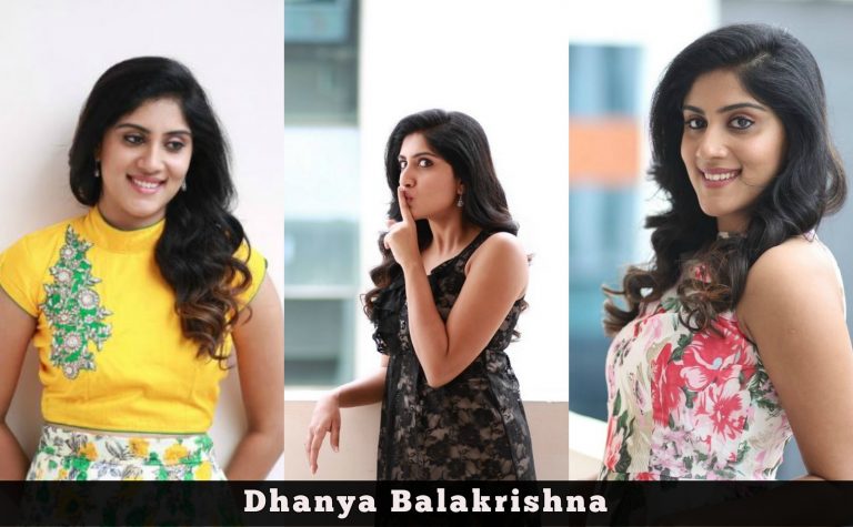 Actress Dhanya Balakrishna  Latest Photos