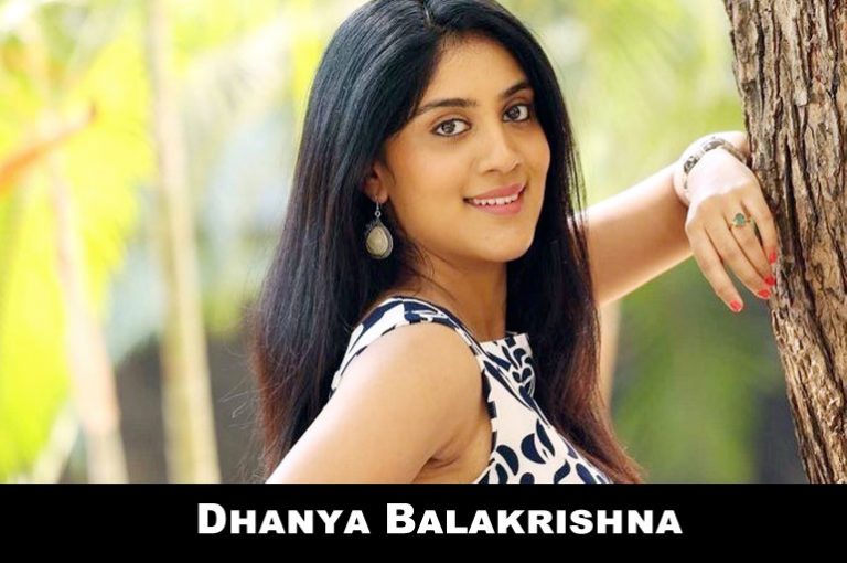 Actress Dhanya Balakrishna Gallery