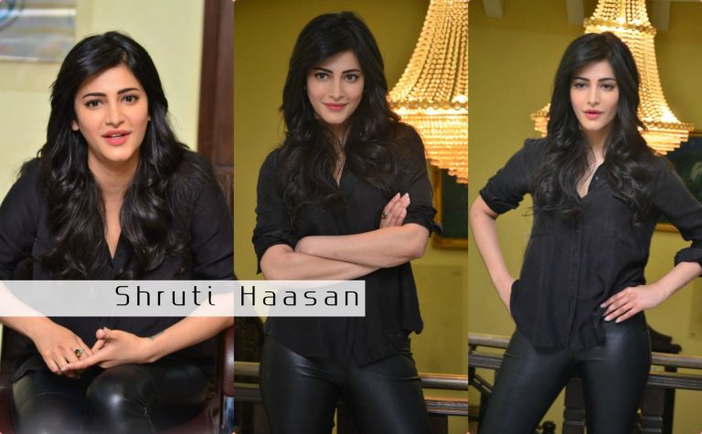 Actress Shruti Haasan latest photo shoot