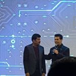 2.0 First Look Launch  shankar on stage
