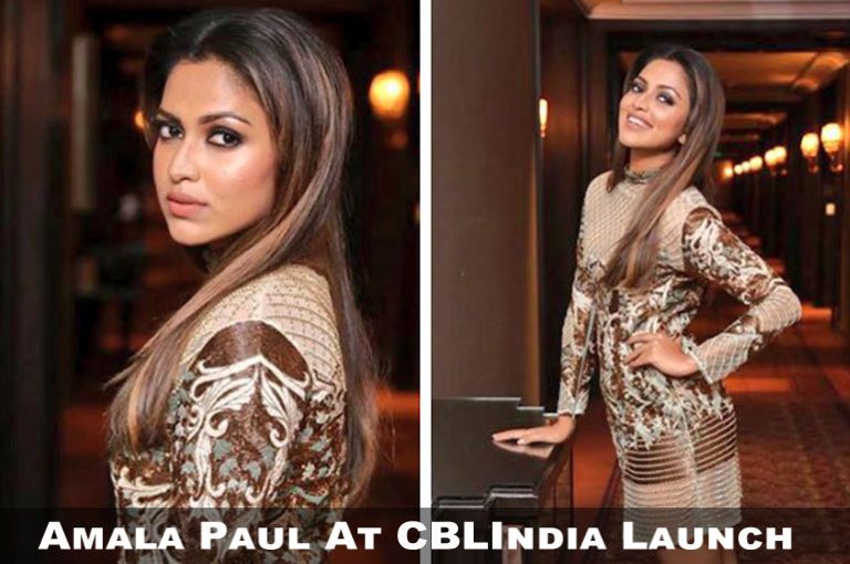 Actress Amala Paul At CBLIndia Launch