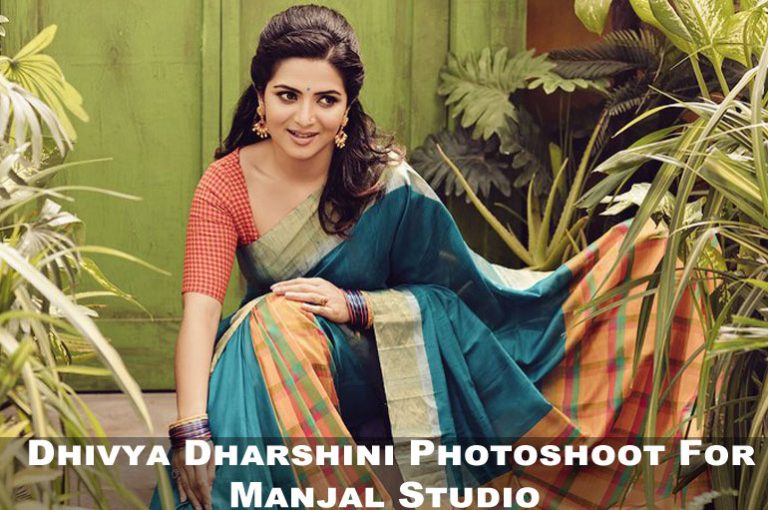 Dhivya Dharshini HD Photoshoot For Manjal Studio