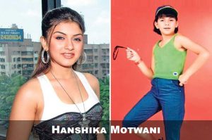 Unseen childhood collections of Hansika Motwani