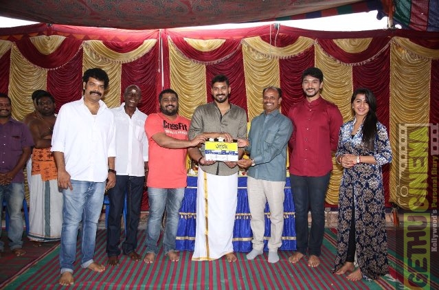 HaraHaraMahadevaki Movie Pooja Gallery | Gautham Karthik ,  Nikki Galrani