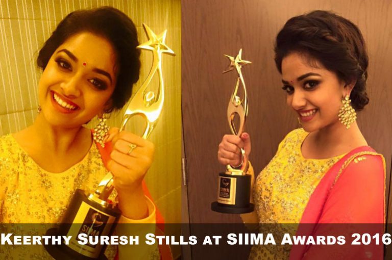 Keerthy Suresh Stills at SIIMA Awards 2016