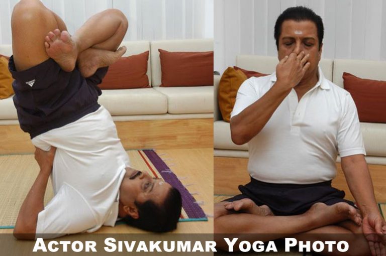 Actor Sivakumar Yoga Photo