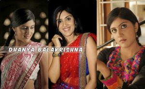 Actress Dhanya Balakrishna cute gallery