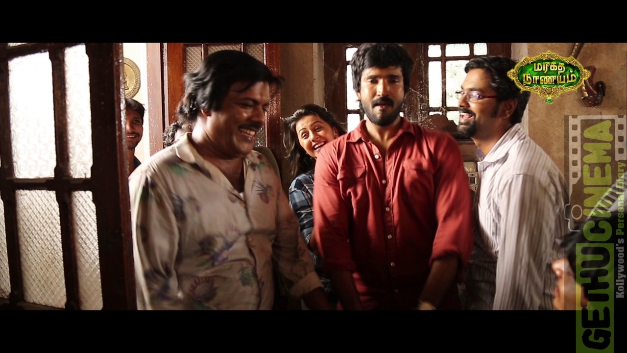 maragatha naanayam funny moments shooting spot aadhi nikki maragatha naanayam funny moments shooting spot aadhi nikki