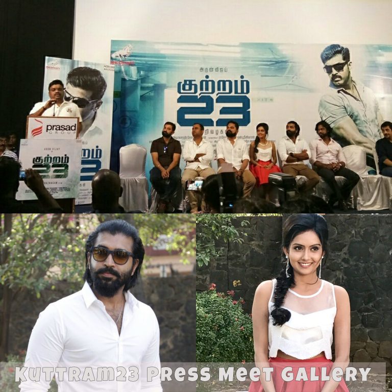 “Kuttram23” Tamil Movie Press Meet Gallery | ArunVijay, Mahima_Nambiar