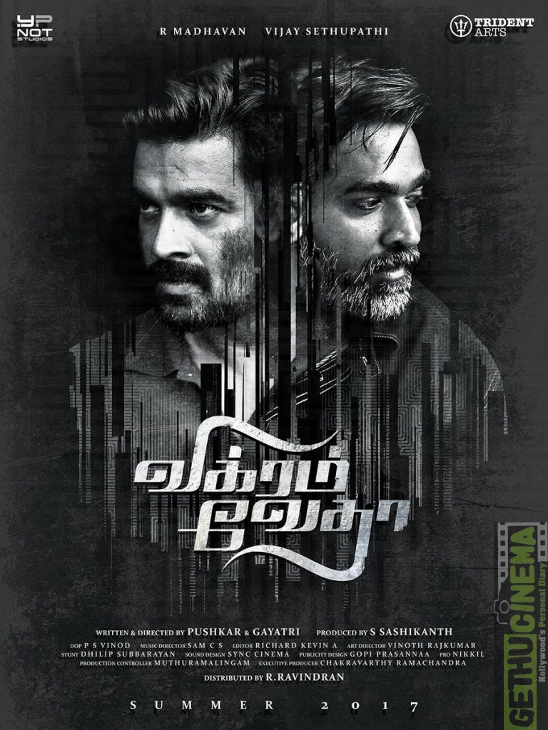 “Vikram Vedha” Tamil Movie First Look Poster
