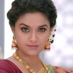 keerthi suresh chennai silks ad saree