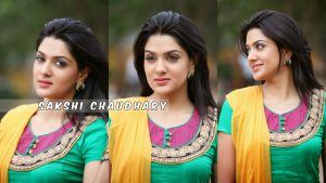 Actress Sakshi Chaudhary cute Gallery