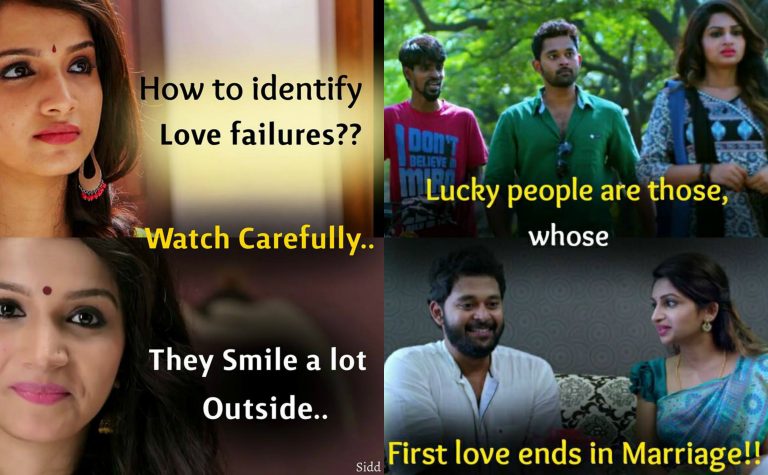 Tamil Movies Love & Love Failure Quotes 2017