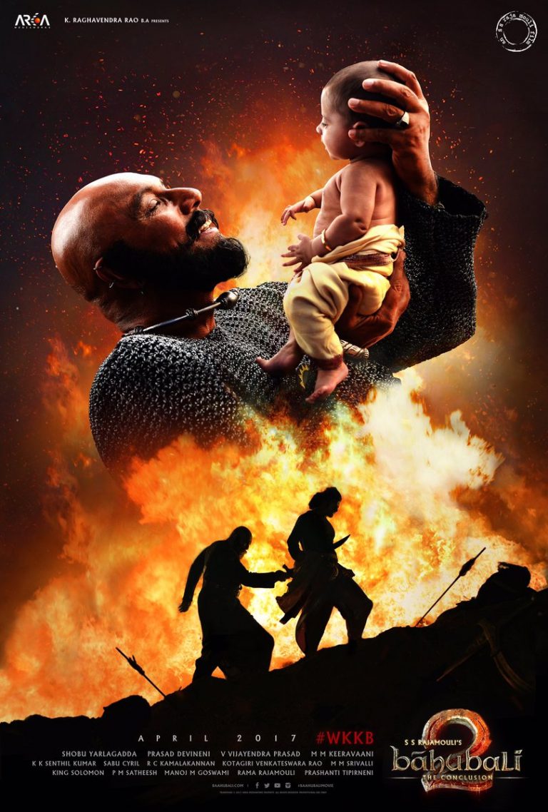 “Baahubali2” Tamil Movie New Poster | Prabhas , Sathyaraj