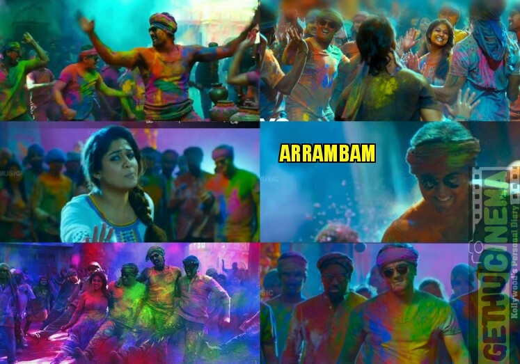 Holi celebration in tamil cinema 7