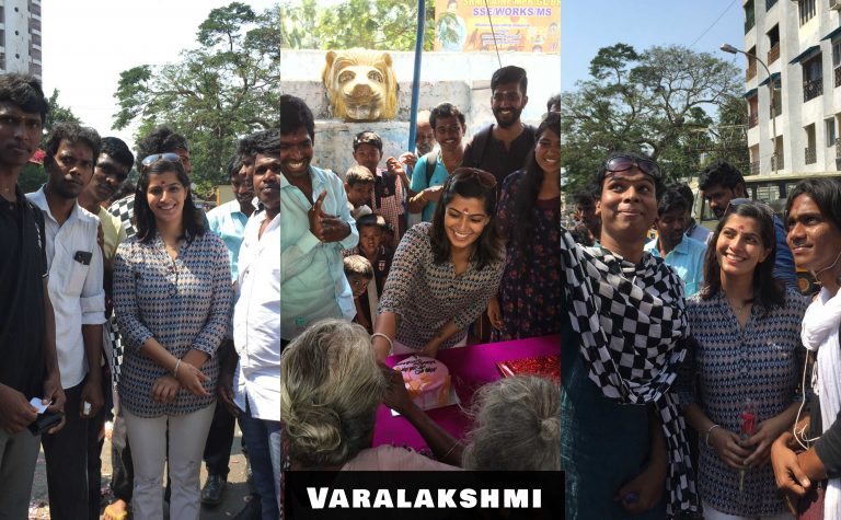 Actress Varalakshmi 2017 Birthday Celebration Photos