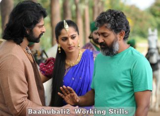 Baahubali2 working stills
