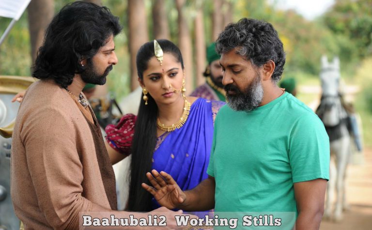 Baahubali2 working stills