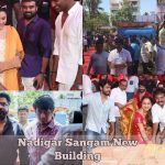 Nadigar Sangam New Building Foundation Laying Ceremony Photos