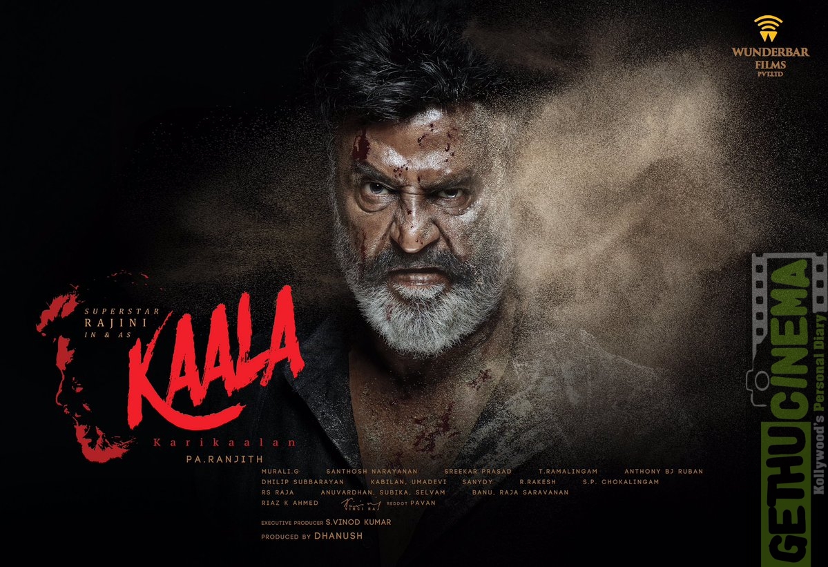 Kaala First look Rajinikanth  (2)