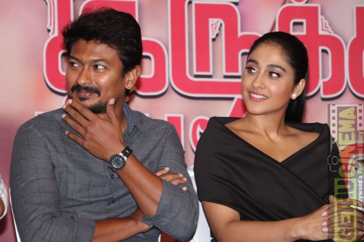 saravanan irukka bayamaen udhayanidhi stalin and regina cassandra