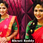 Shruti Reddy 2017 saree pics (1)