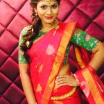 Shruti Reddy 2017 saree pics (3)