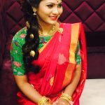 Shruti Reddy 2017 saree pics (5)