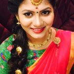 Shruti Reddy 2017 saree pics (7)