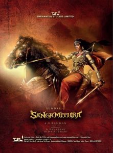 Sangamithra is making news at Cannes already