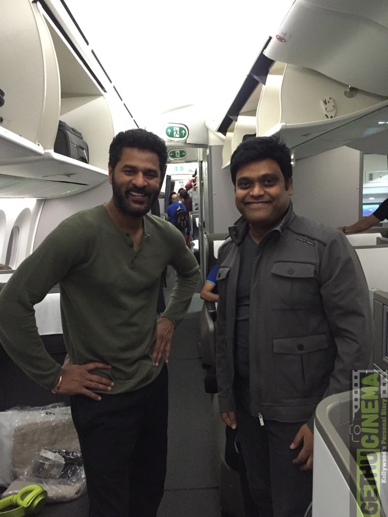 Prabhu Deva and Harris Jeyaraj